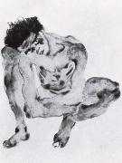 Egon Schiele Crouching figure oil painting picture wholesale